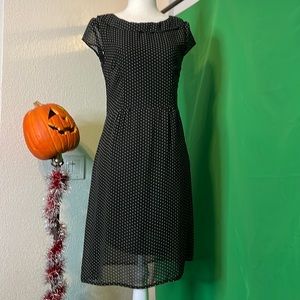 H&M vintage polka dot dress throwback